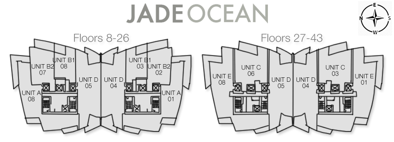 Jade Ocean Condos For Sale, Prices and Floor Plans