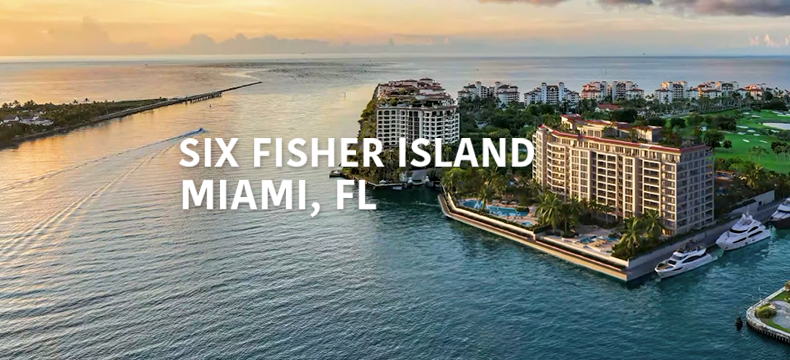 Six Fisher Island Residences en Miami Florida