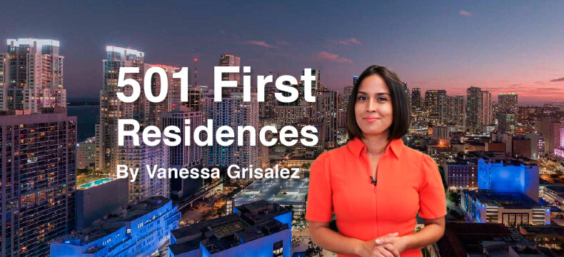 501 First Residences em Miami por Vanessa Grisalez
