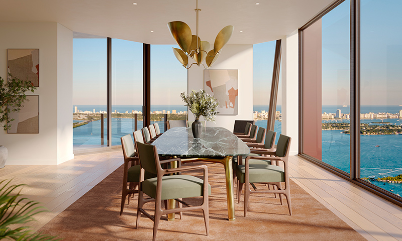 21-Villa-Miami-Residences-Edgewater-Dining-Area