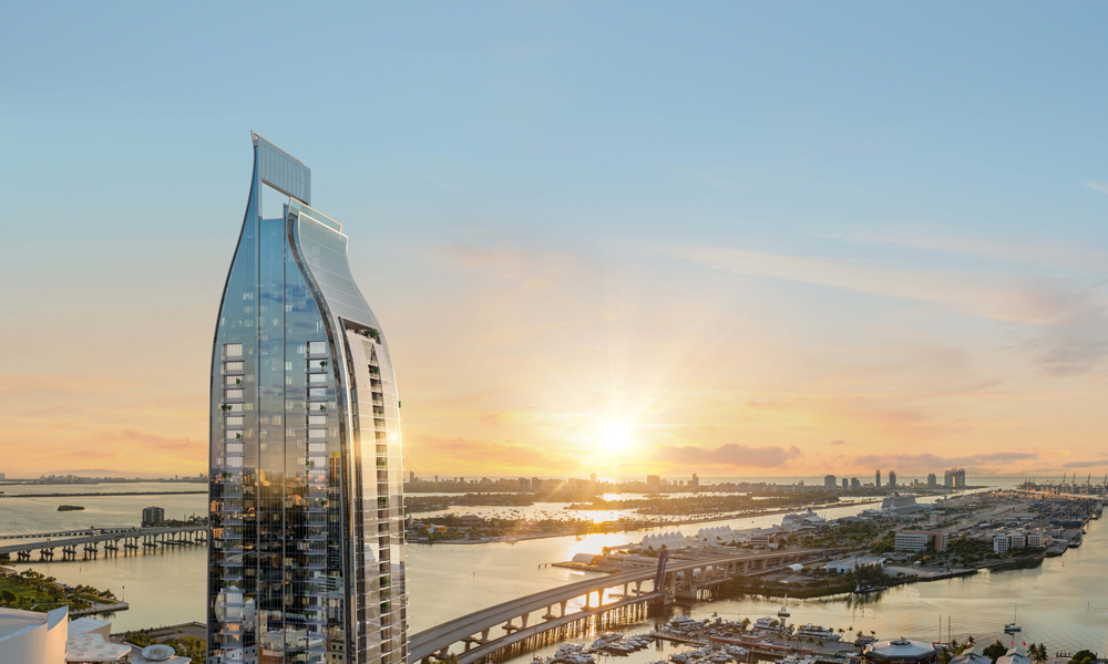Delano Residences Miami rendering
