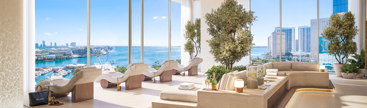 Delano Residences Miami rendering
