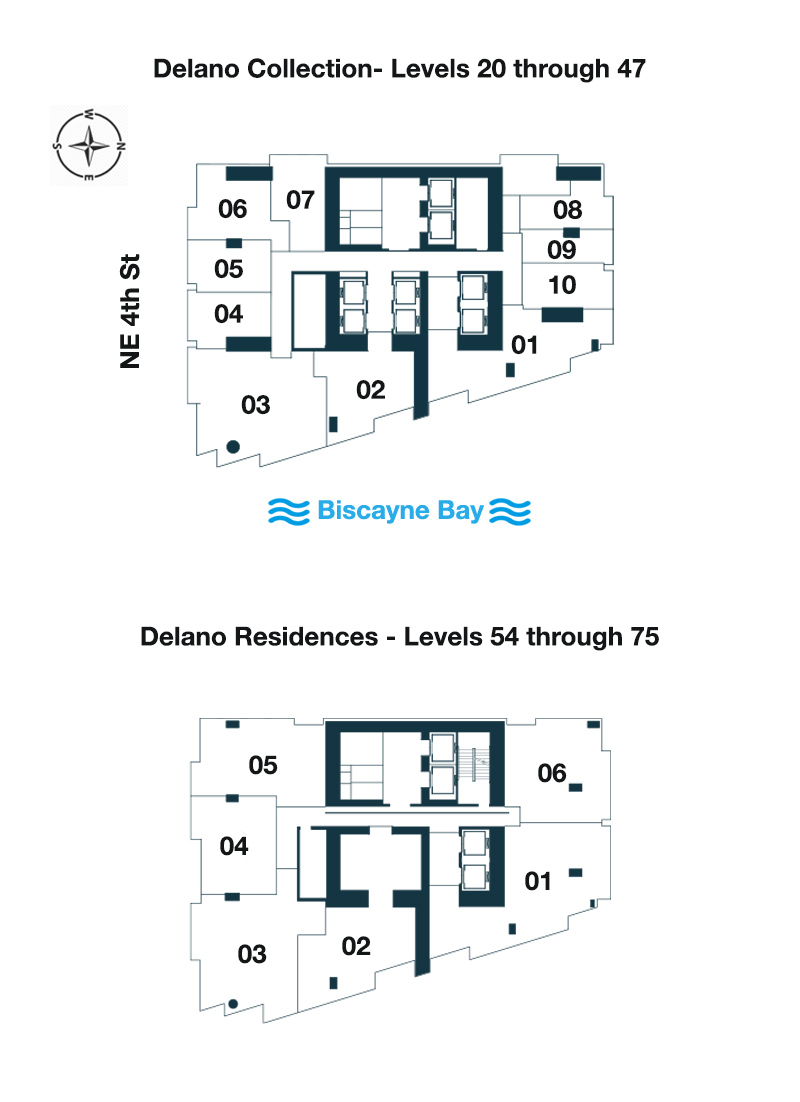 Delano Residences Miami rendering